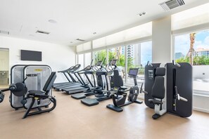 Fitnessbereich
