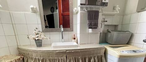 Towels, toilet paper