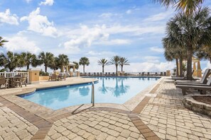 Indoor pool, a heated pool - 4BR Resort House w/Golf Cart |Heated Pool | Walk to Beach (Gulf Shores)