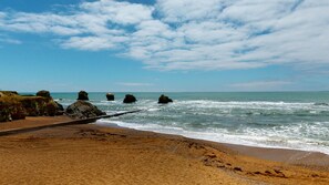 Nær stranden