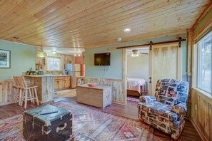 Interior - Serene River Place Retreat Unit 2, 1-bedroom condo nestled along the river in Howard, CO. (Howard)