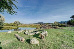 Property grounds - Serene River Place Retreat Unit 2, 1-bedroom condo nestled along the river in Howard, CO. (Howard)