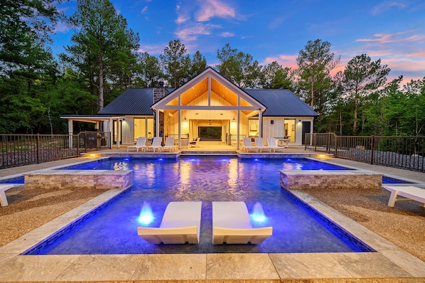 Außenpool, beheizter Pool