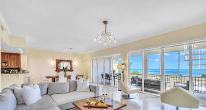 Ocean View Penthouse | Retreat amenities: tennis court, heated Pool | Vista Key Two