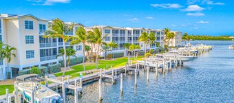 Ocean View Duplex Penthouse | Retreat amenities: tennis court, heated Pool | Vista Key One
