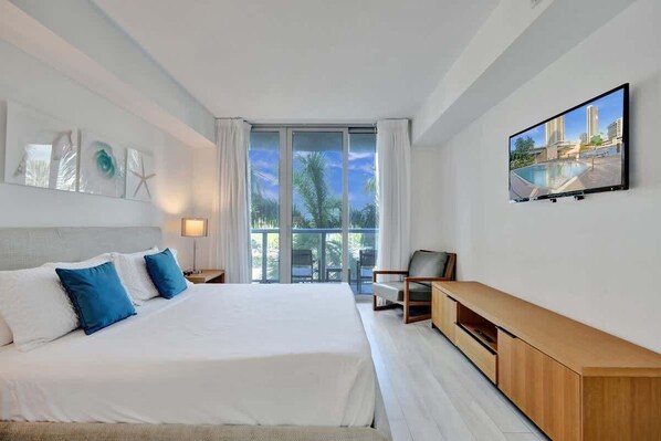 2 chambres, fer et planche à repasser, lit de bébé portatif, Wi-Fi