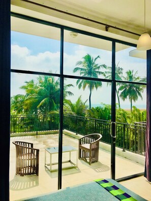 Vue depuis le balcon