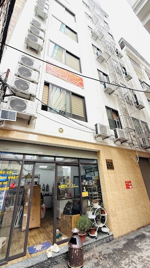 Fassade der Unterkunft