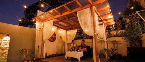 Restaurante al aire libre
