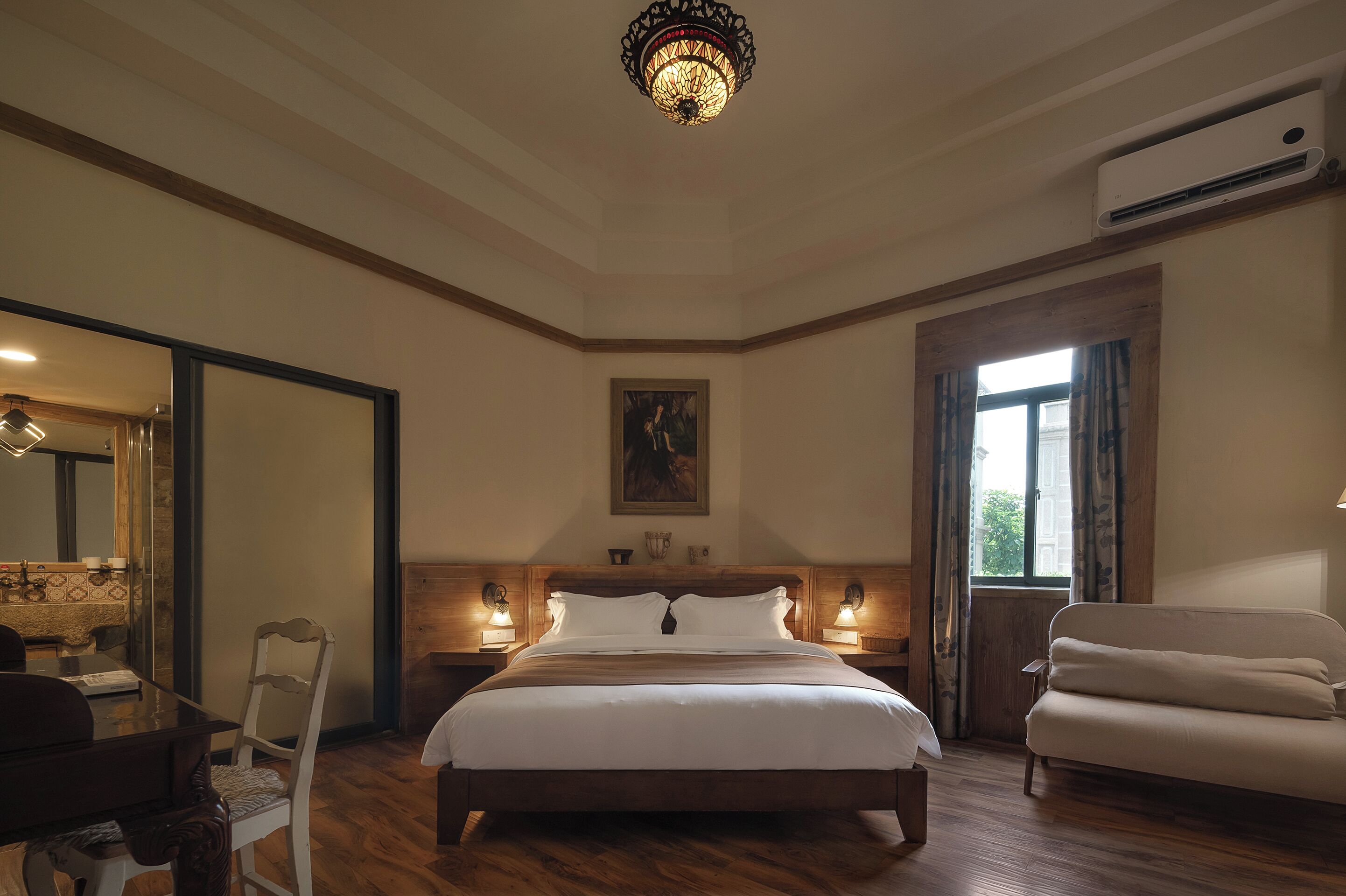 Couette en duvet d'oie, bureau