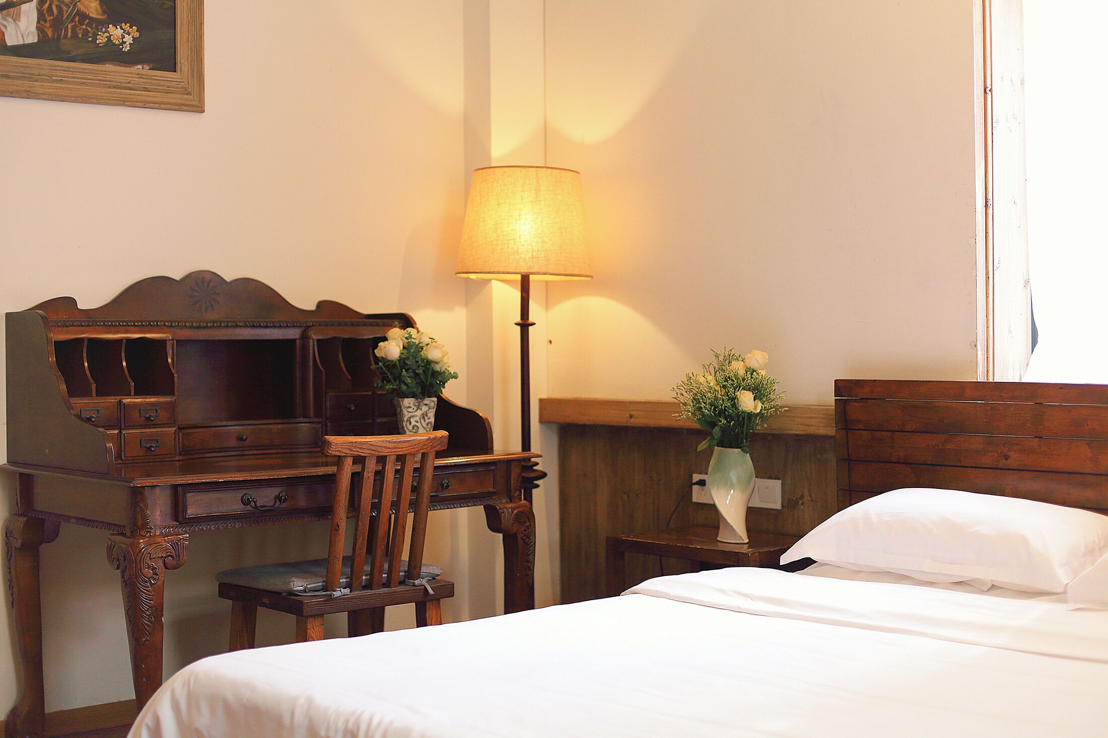 Couette en duvet d'oie, bureau