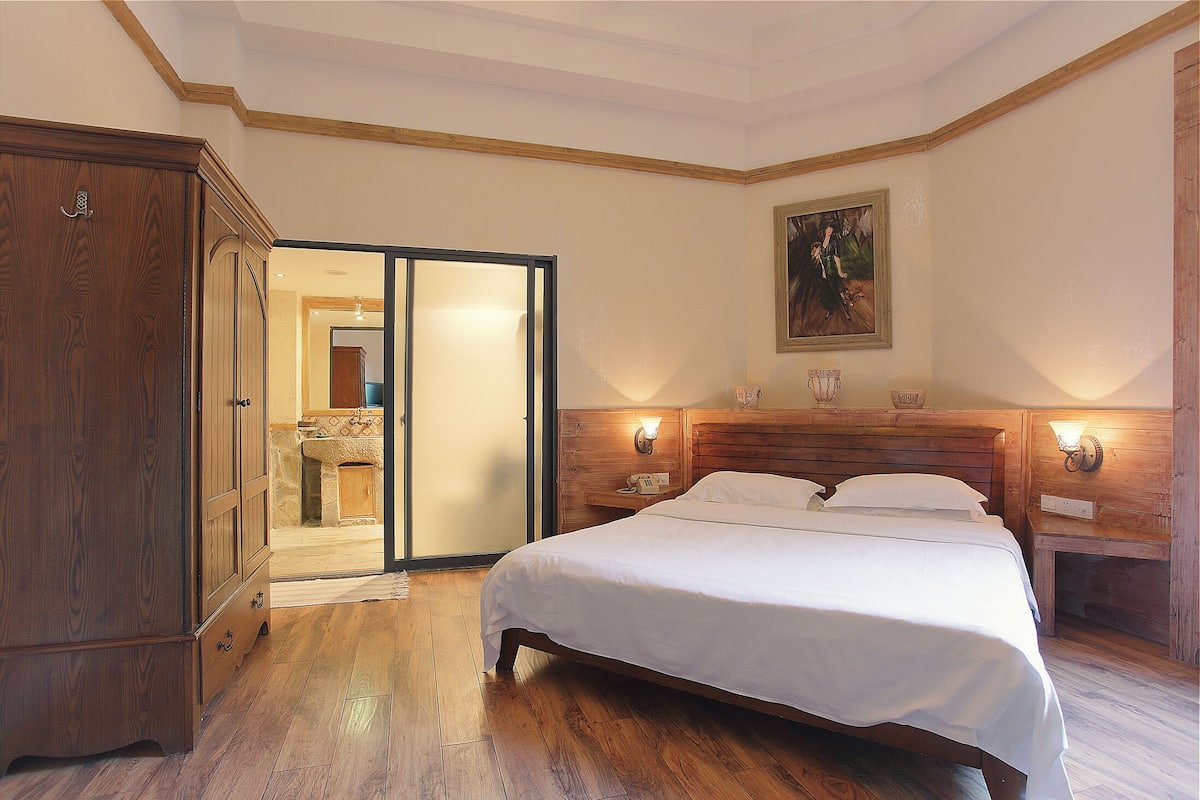 Doppia Comfort, vista giardino | 1 camera, una scrivania, postazione laptop, Wi-Fi gratuito
