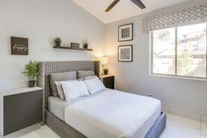 4 chambres, fer et planche à repasser, accès à Internet, literie fournie