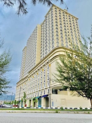 Façade de l’hébergement