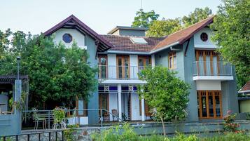 Voorkant van accommodatie