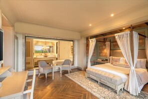 Executive Suite - Happy Hours (5:00 PM to 7:00 PM) Buy 2 Get 1 Free | 15% Discount on Spa & Laundry | Minibar, in-room safe, desk, blackout drapes - The Evren, Vagator - SLH | A Small Luxury Hotel (Vagator)