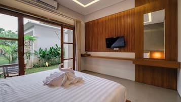 Studio Deluks | Pemandangan dari kamar