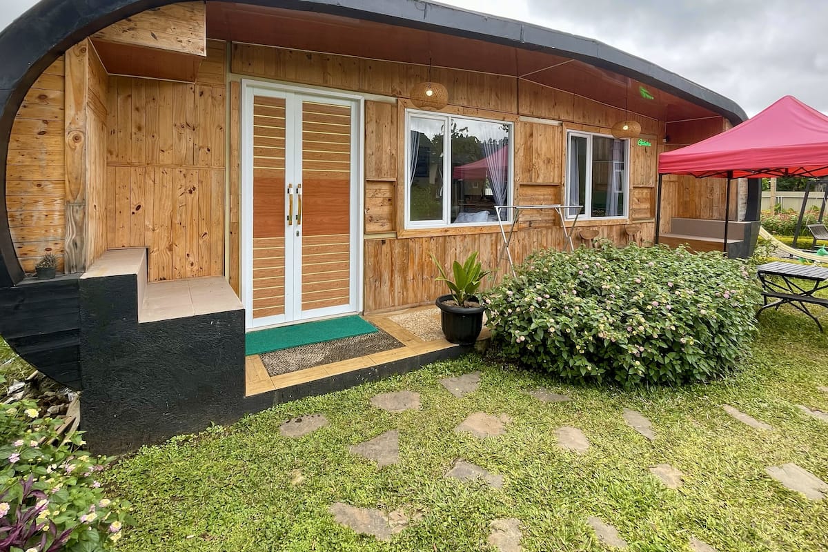 Cabane Premium | Vue de la chambre