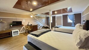 プレミア キャビン | 1 室のベッドルーム、デスク、アイロン / アイロン台、WiFi (無料)