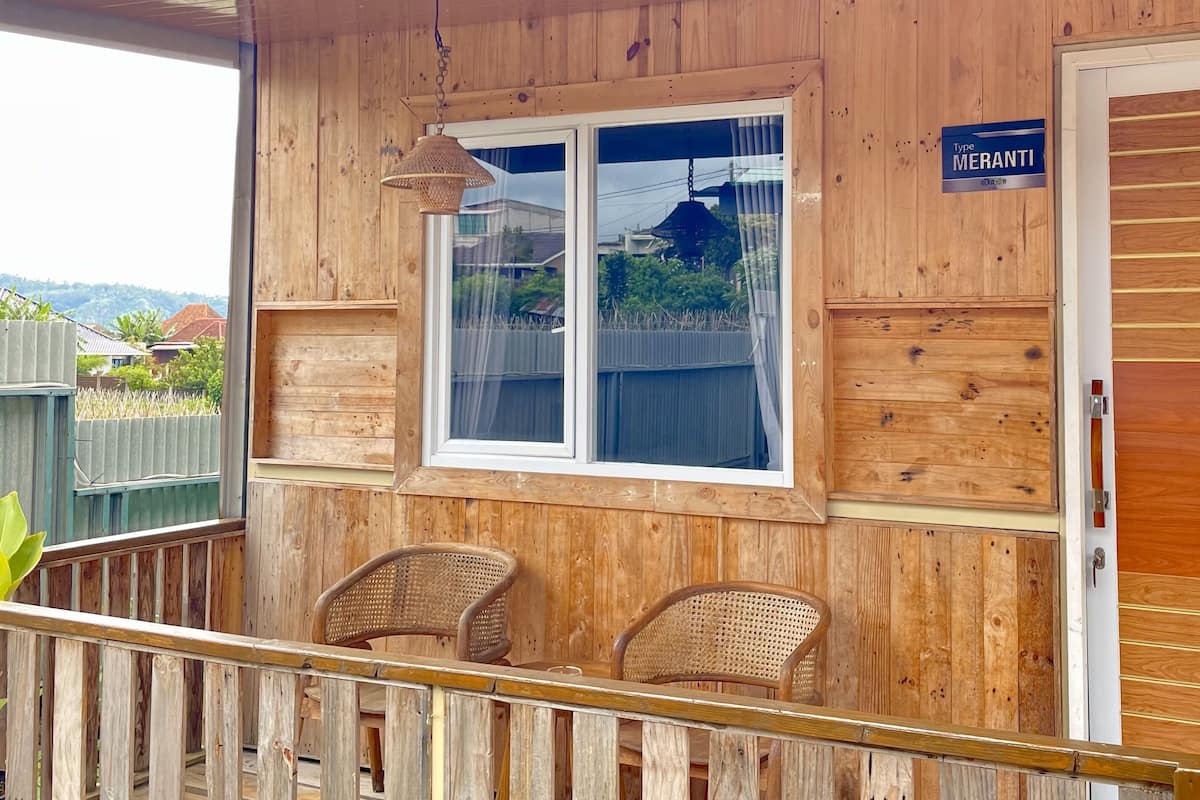 Cabane Classique (Meranti Cabin for 2 Persons) | Vue de la chambre