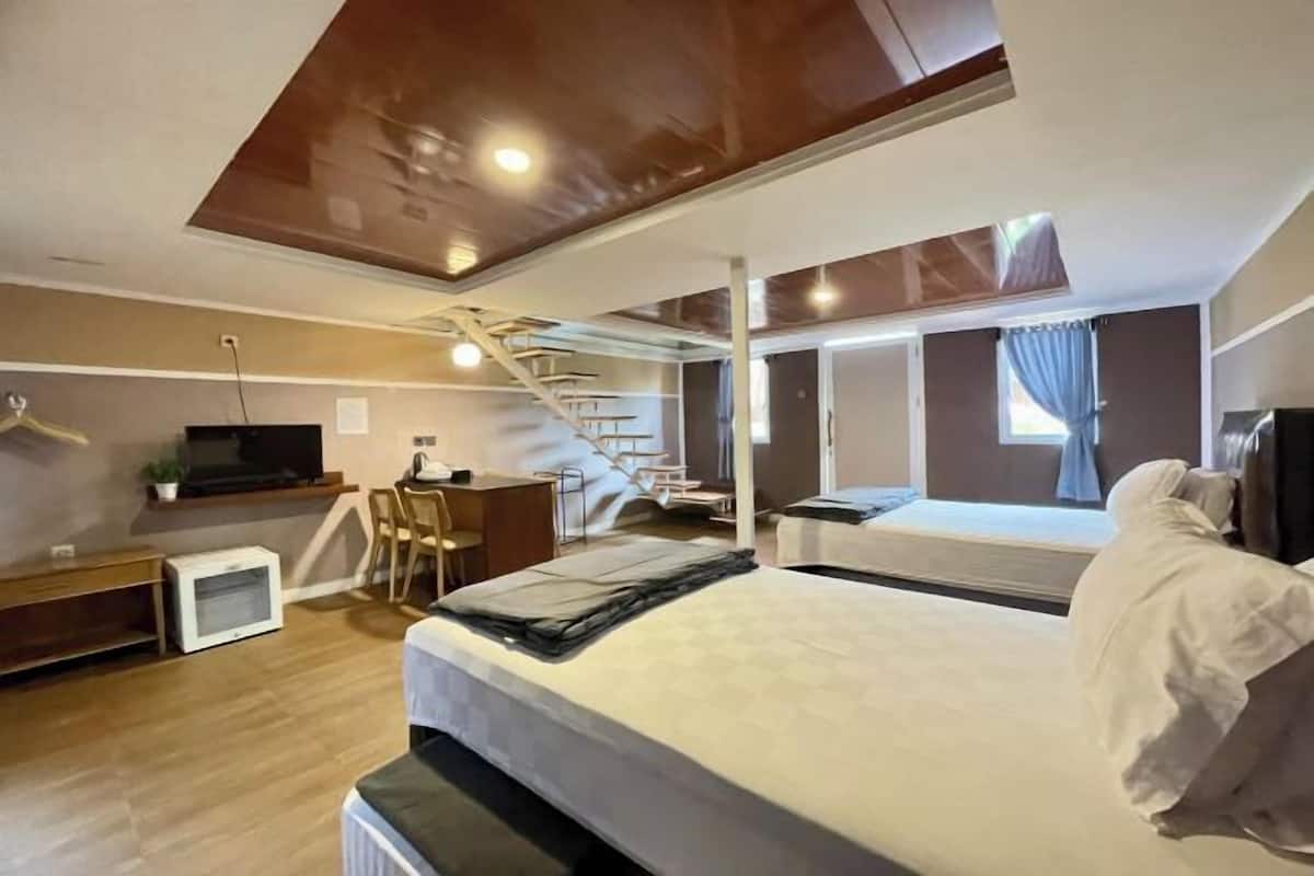 1 bilik tidur, meja, seterika/papan seterika, Wi-fi percuma