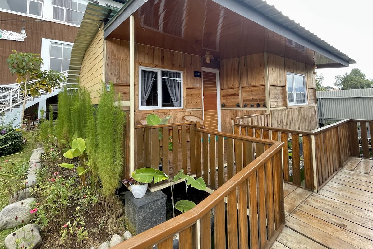 Cabane Deluxe | Vue de la chambre