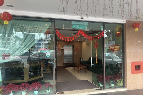 Zona de estar del vestíbulo