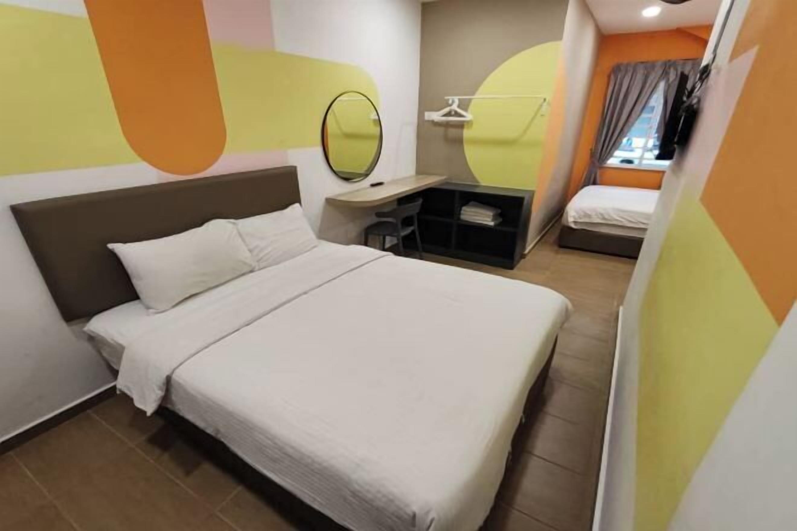 Desk, iron/ironing board, free WiFi, bed sheets