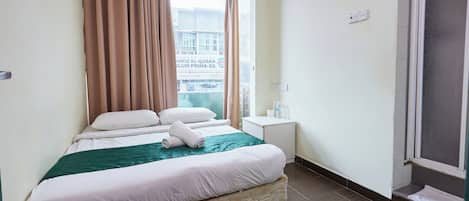 Double Room, City View | Free WiFi, bed sheets