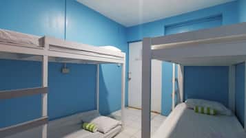 Quarto triplo standard | Wi-Fi de cortesia, roupa de cama