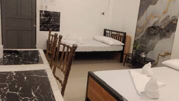 Minibar, desk, free WiFi, bed sheets