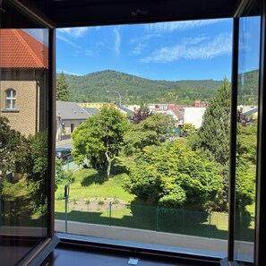 Utsikt fra overnattingsstedet