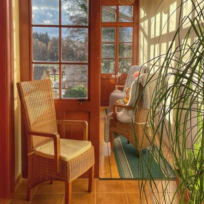 Superior appartement, 1 slaapkamer, niet-roken, uitzicht op heuvels | Terras