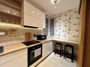 Microwave, oven, stovetop