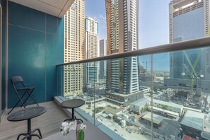 尊贵公寓, 1 间卧室, 阳台, 城市景观 | 阳台