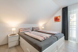 2 Schlafzimmer, kostenloses WLAN, Bettwäsche