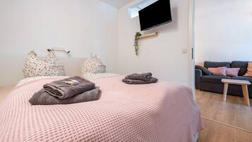 2 Schlafzimmer, kostenloses WLAN, Bettwäsche