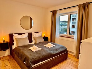 2 chambres, accĂšs au Wi-Fi (inclus), literie fournie