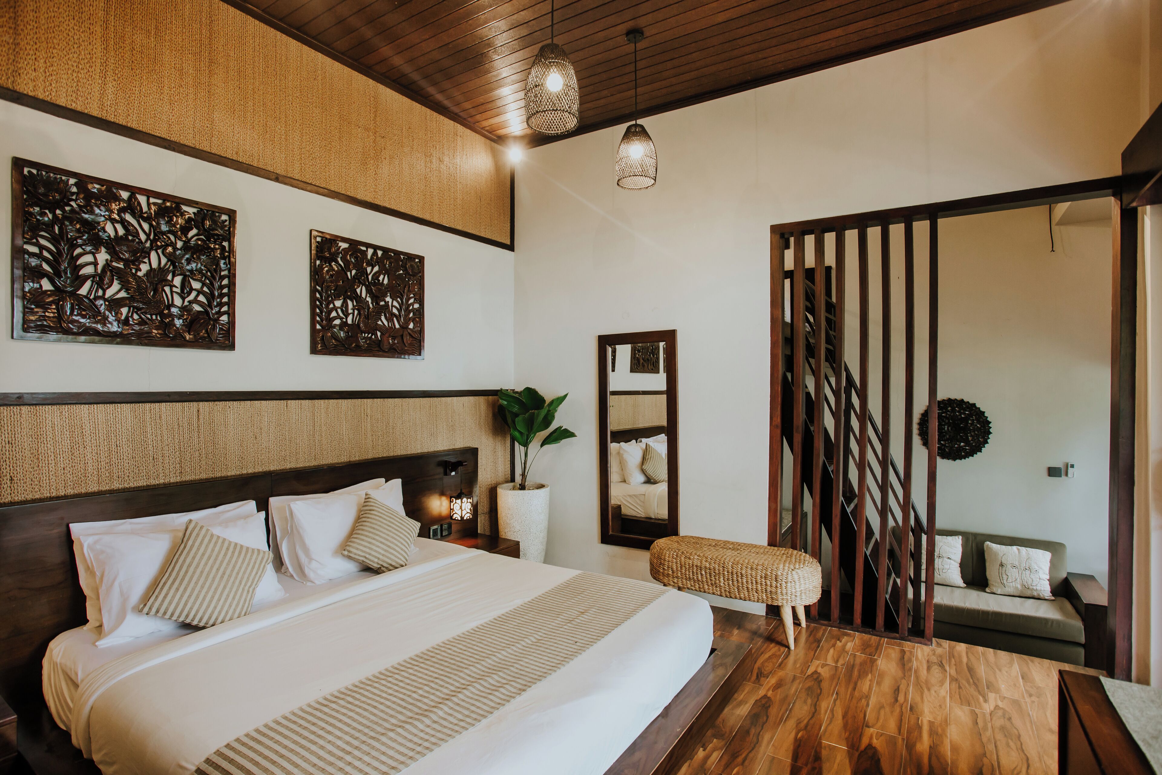 别墅, 1 间卧室, 阳台, 海滩景观 | 1 多间卧室、办公桌、笔记本电脑工作区、免费 WiFi