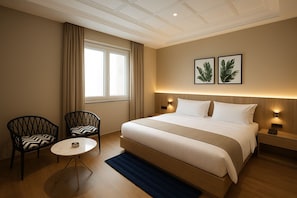 Club kamer | Luxe beddengoed, een minibar, geluiddichte muren, gratis wifi