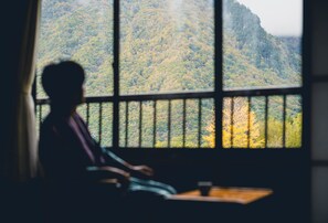 Down duvets, in-room safe, blackout curtains, free WiFi - Ryokan Yakenoyu (Takayama)