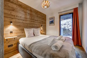 2 chambres, lit parapluie, Wi-Fi gratuit, draps fournis