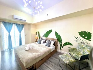 1 bedroom, iron/ironing board, free WiFi, bed sheets