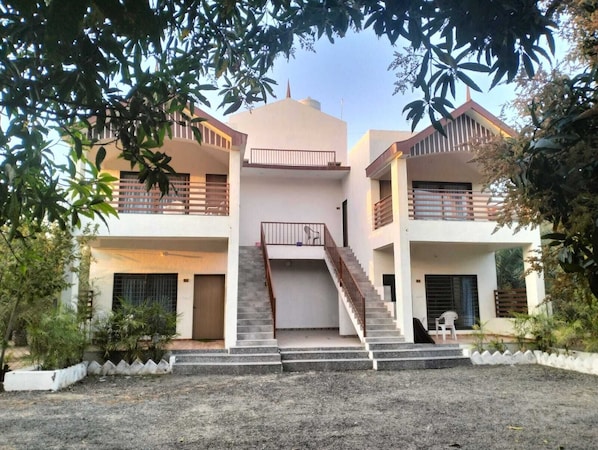Façade de l’hébergement