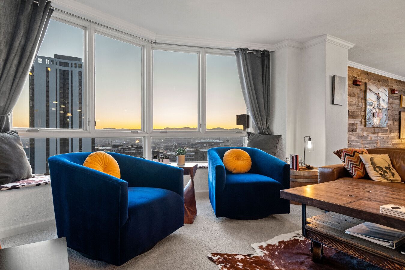 TV connectée, cheminée