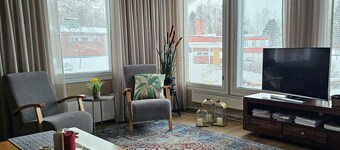 Beautifully and completely renovated house in lovely Ilomantsi. Pet-friendly!