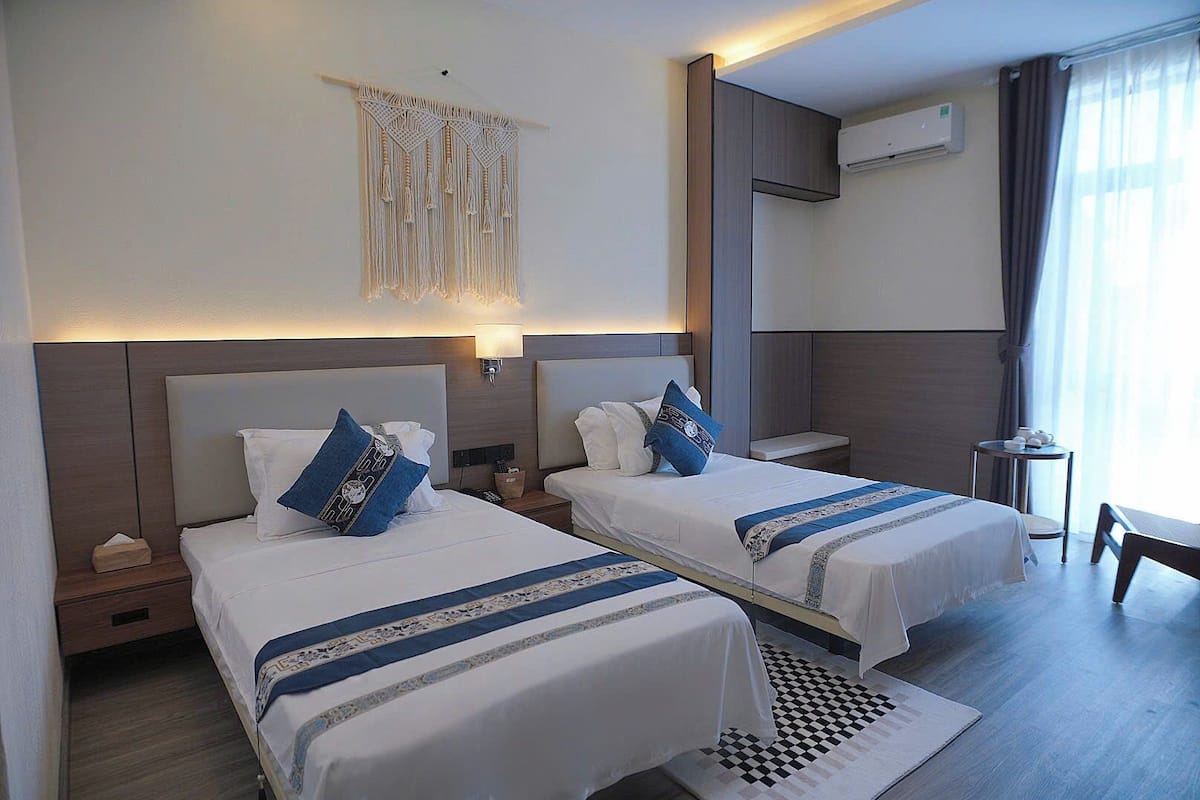 Chambre Deluxe Double ou avec lits jumeaux, vue cour intérieure