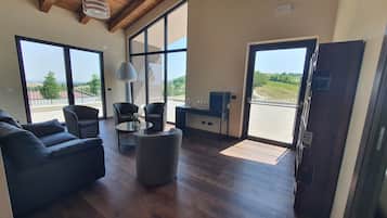 Lobby sitting area