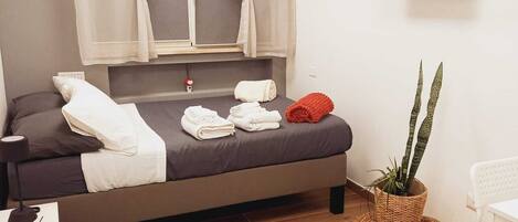 1 bedroom, iron/ironing board, travel crib, free WiFi