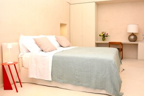 Dobbelt- eller tomannsrom – comfort, terrasse, bakgårdsutsikt | Utsikt fra rommet